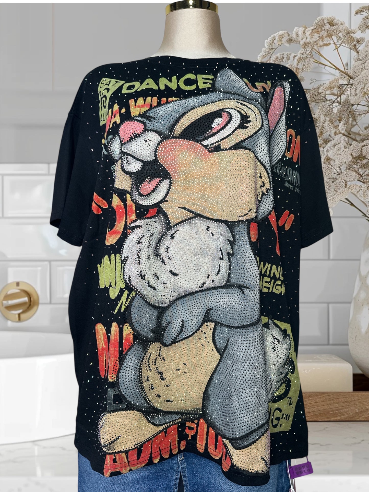 Bunny Oversized One Size T-Shirt