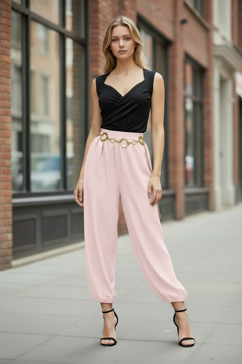 Balloon Pants W/Belt