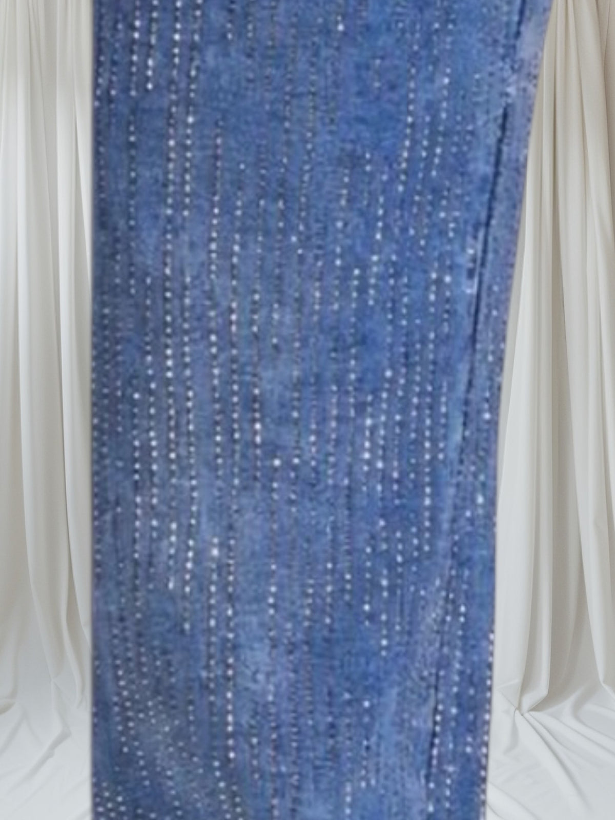 Wide Lege Jean Full Rhinestone F23