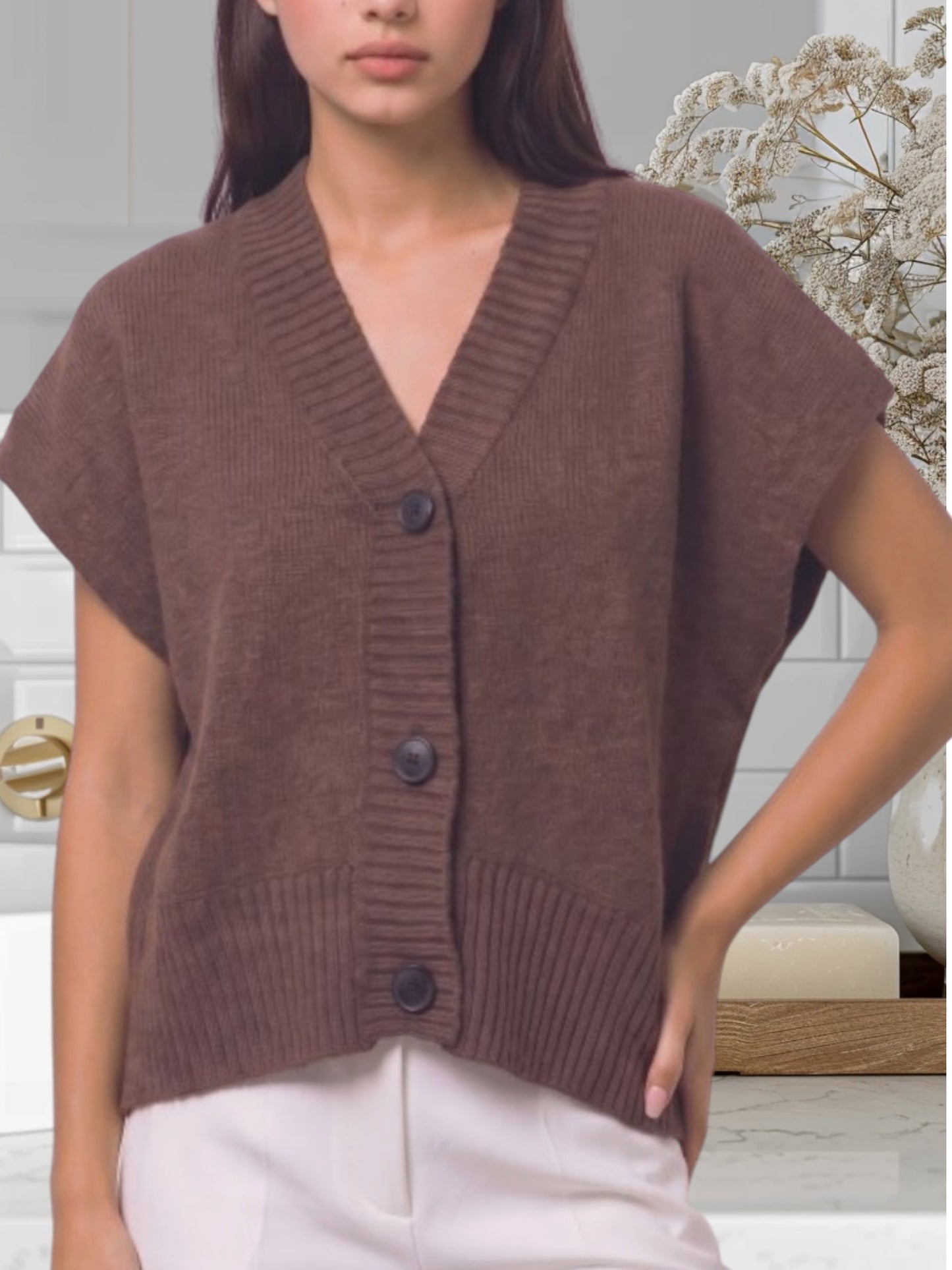 Cardigan Vest