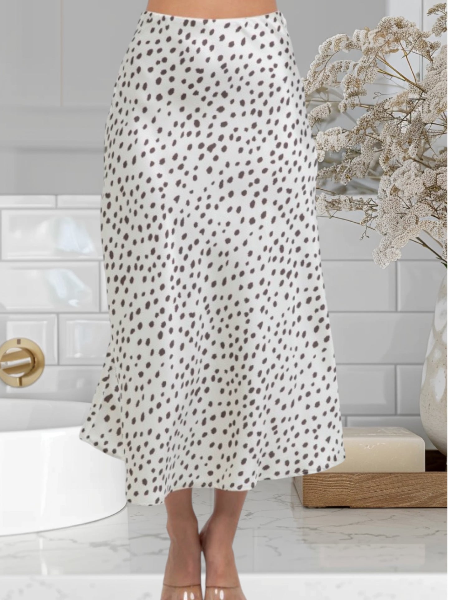Bambie Satin Skirt 68G
