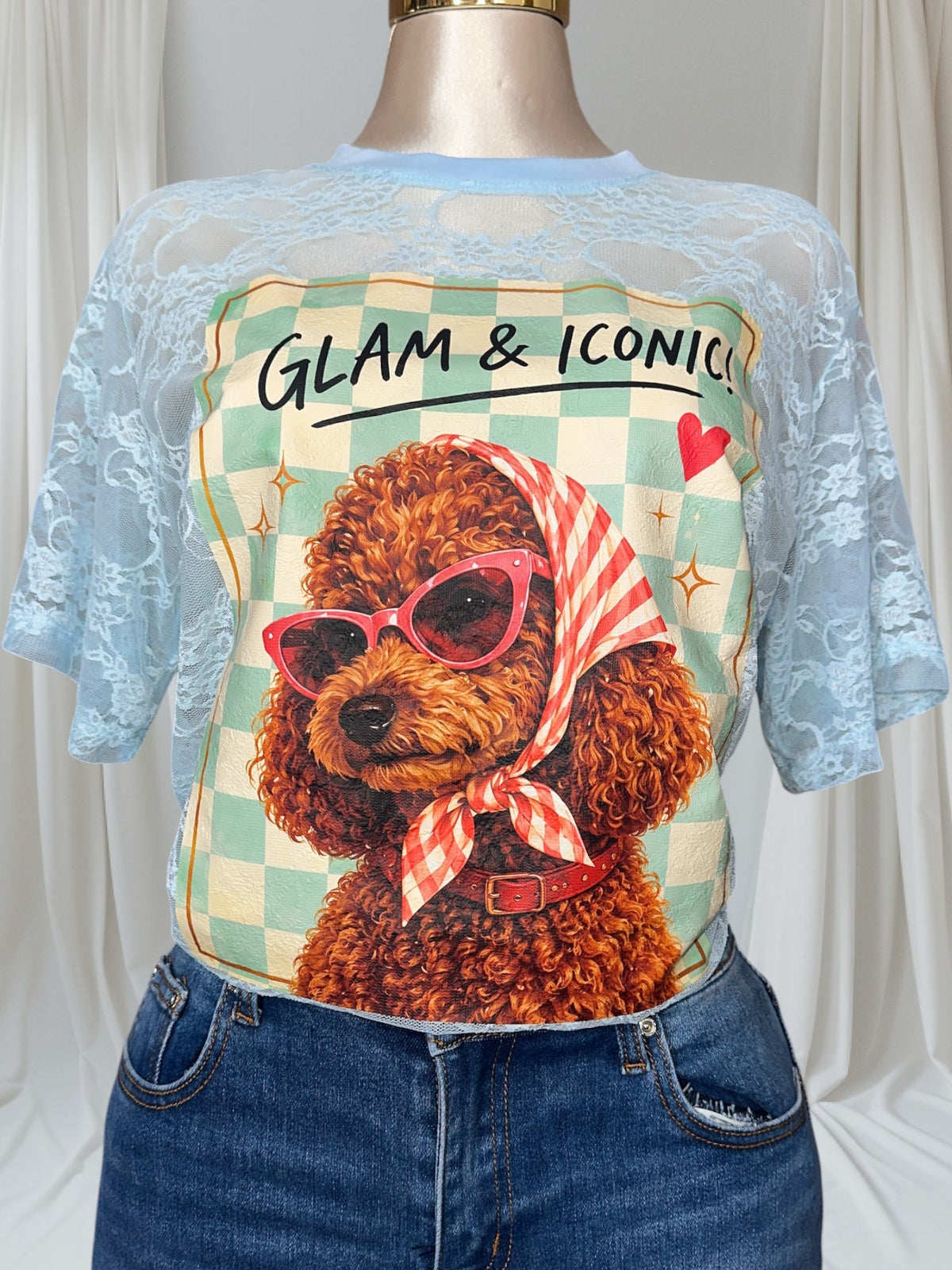 Glam and Iconic Lace Shirt