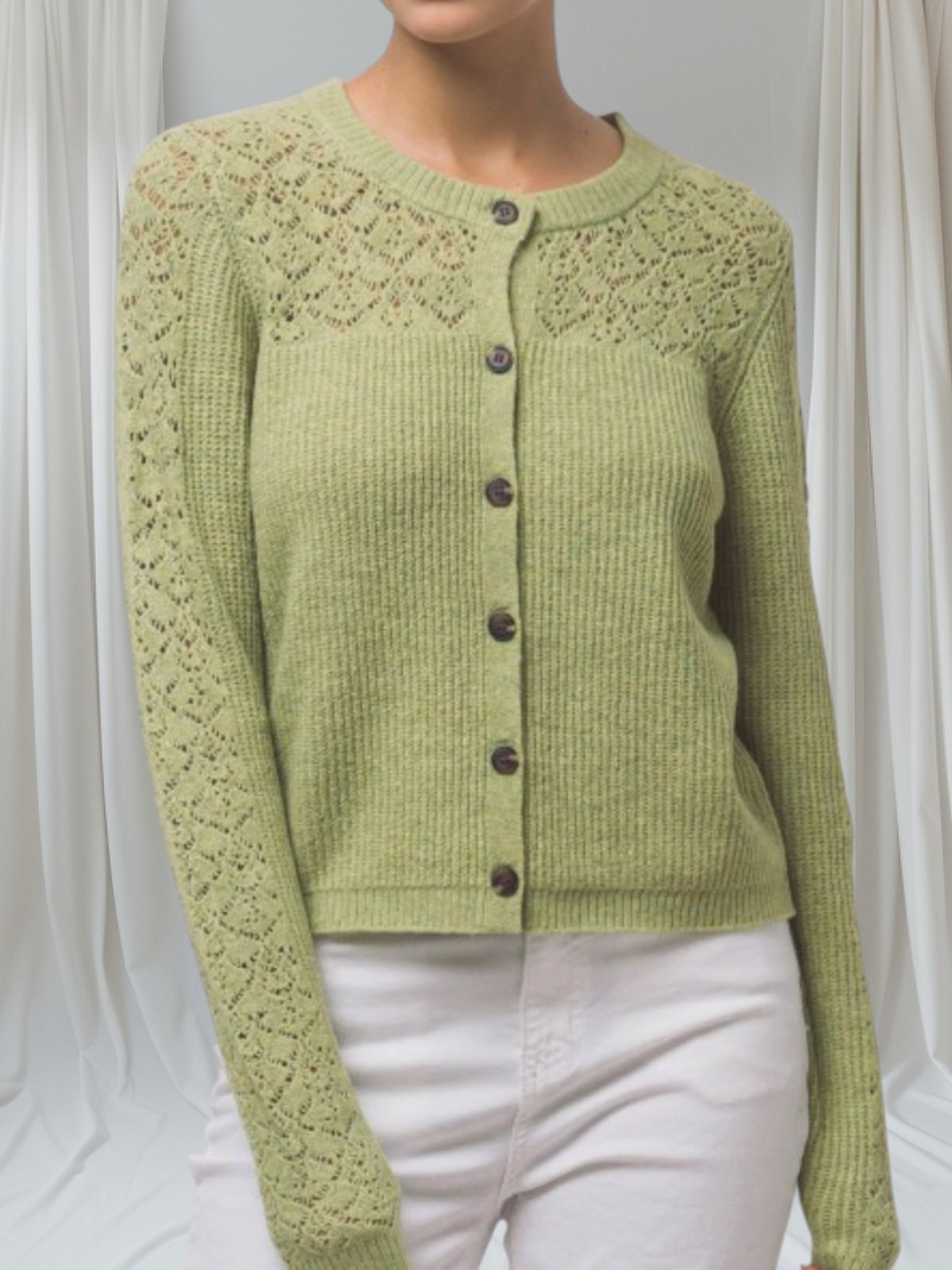 Knit Cardigan Sweater