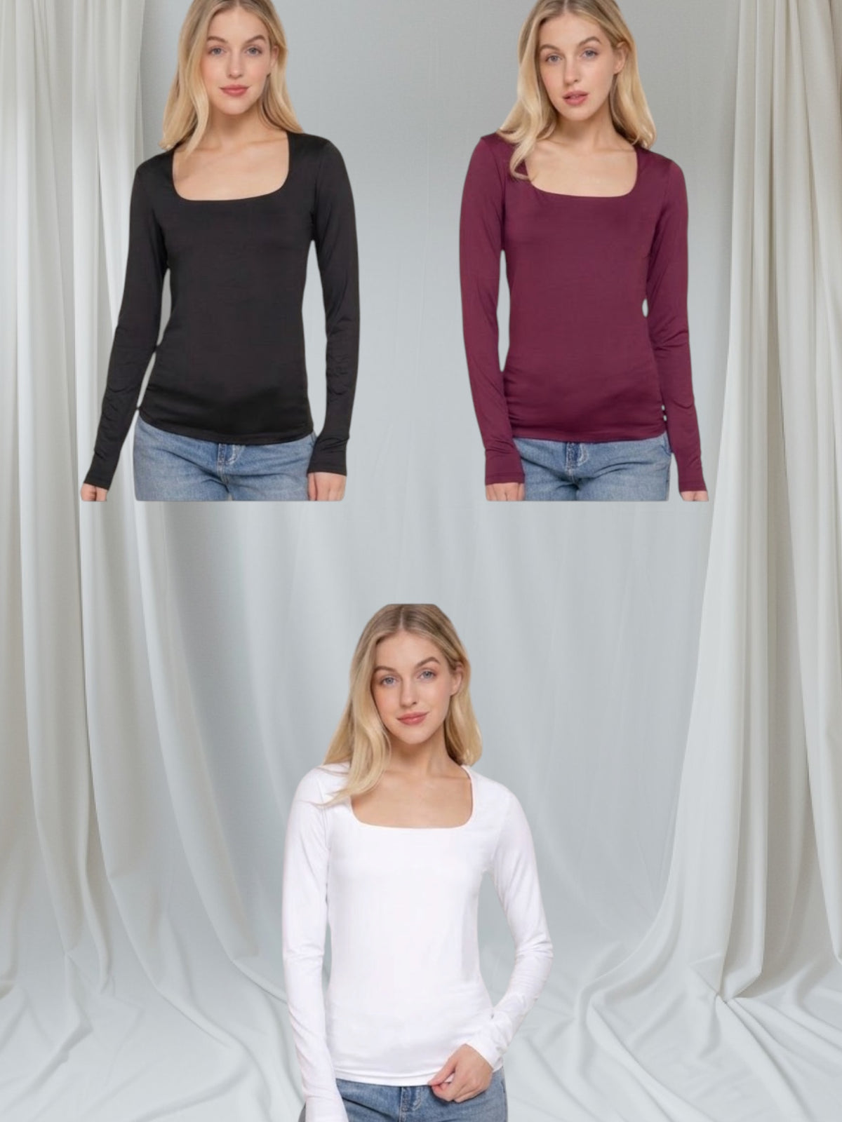 3 Basic Tops 5627