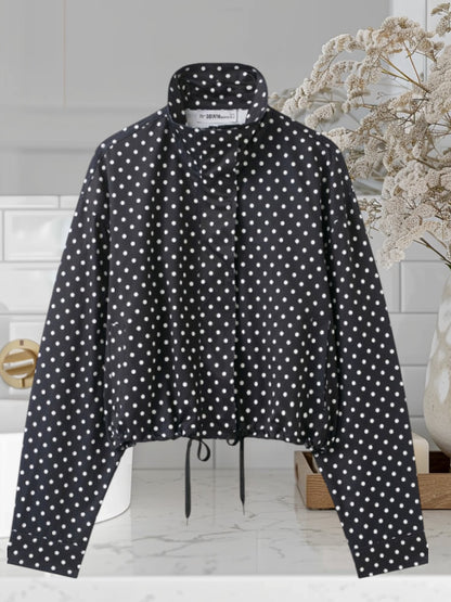 Polka Dots Outerwear Jacket