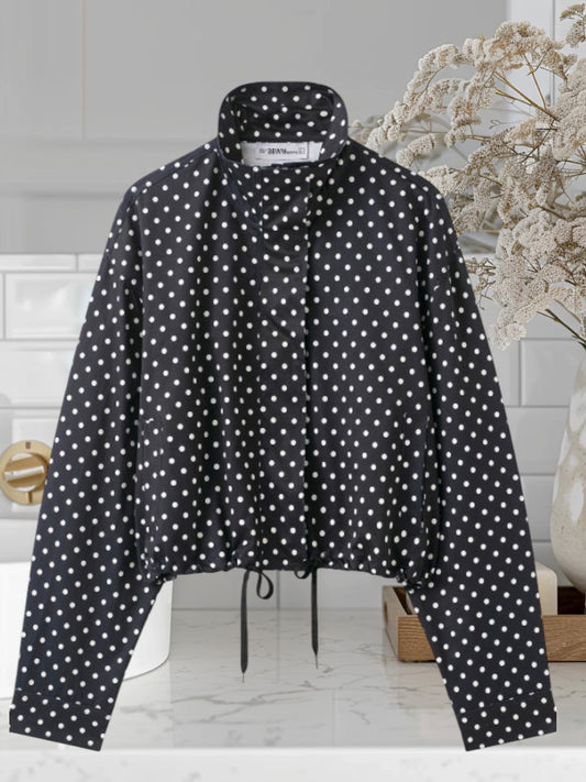 Polka Dots Outerwear Jacket