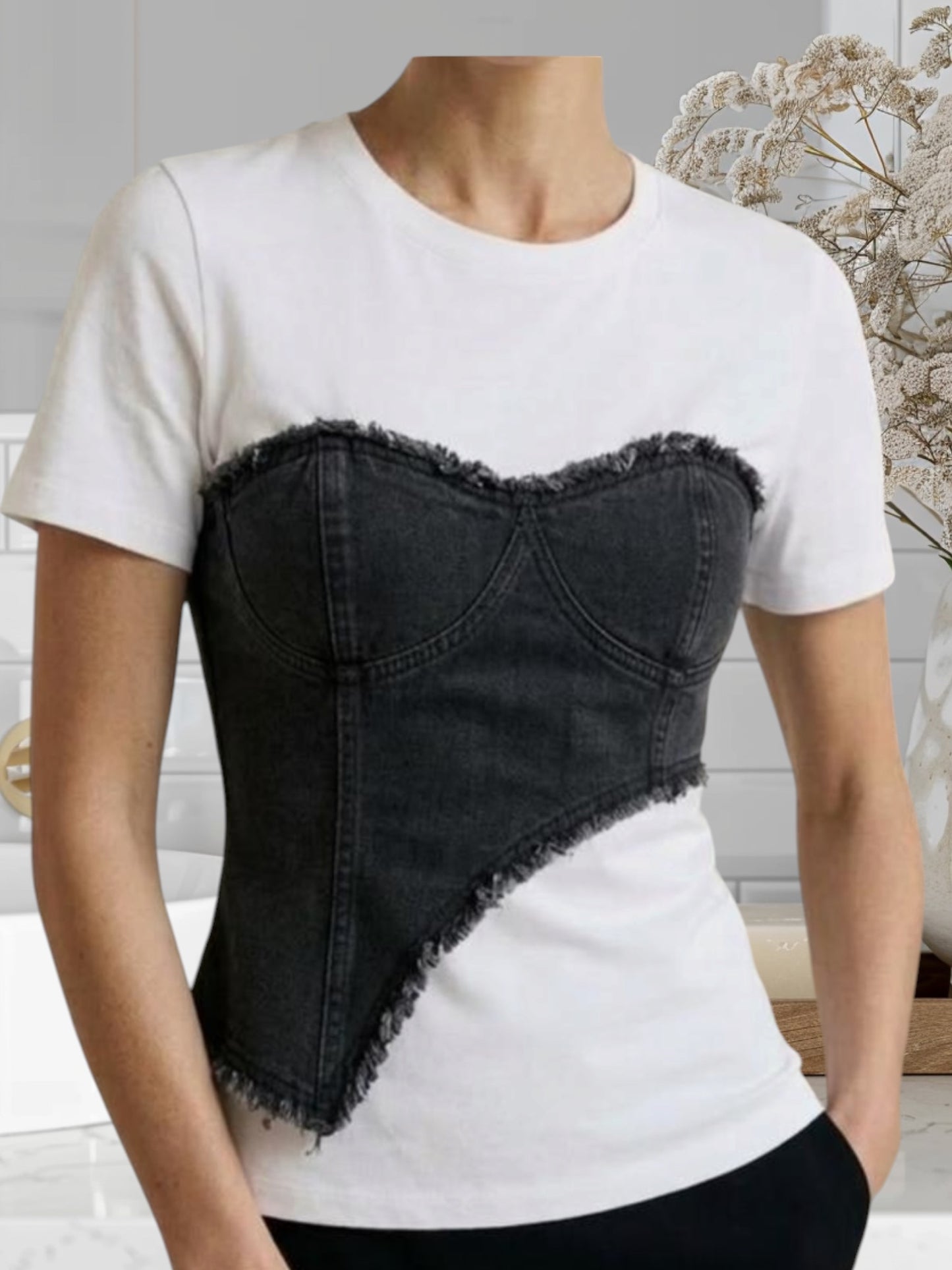 Shirt W Denim