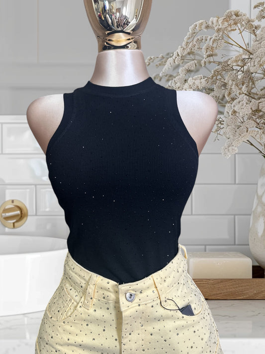 Top W/Rhinestones