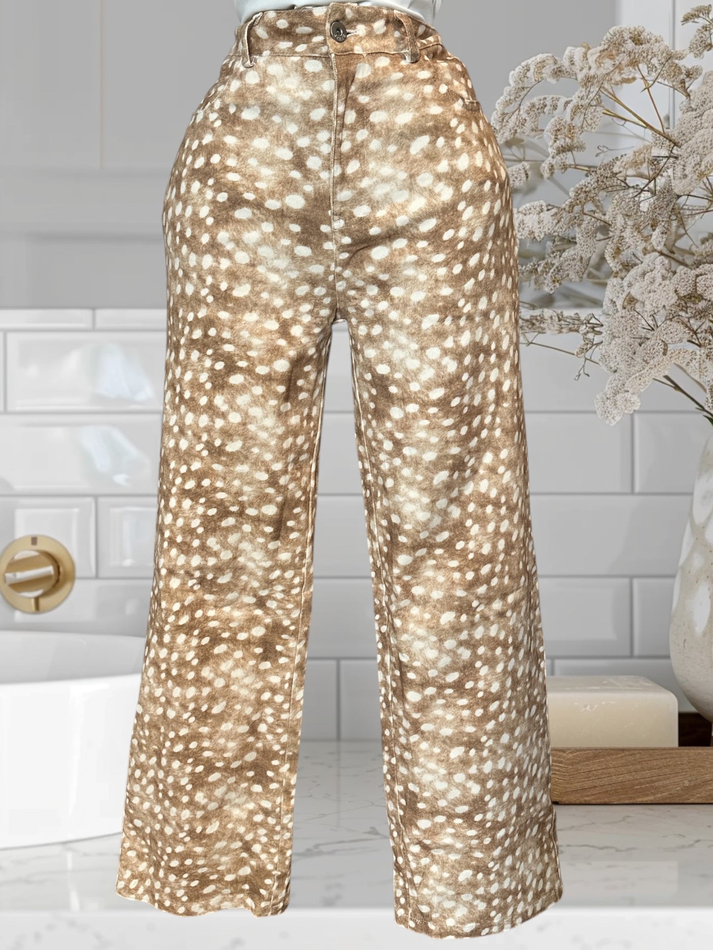 Bambie Print Pants