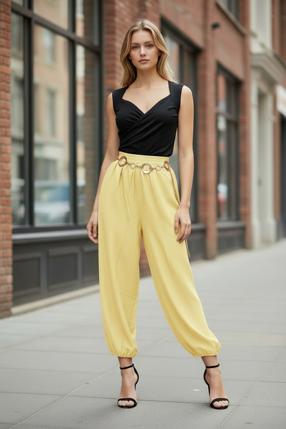 Balloon Pants W/Belt