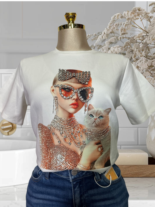 Fancy kitty T-Shirt