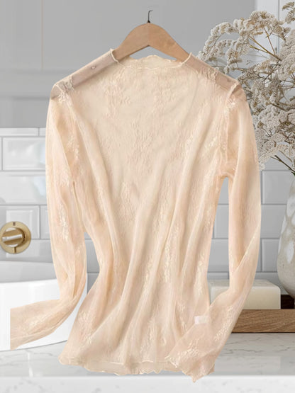 Lace Mesh Tops