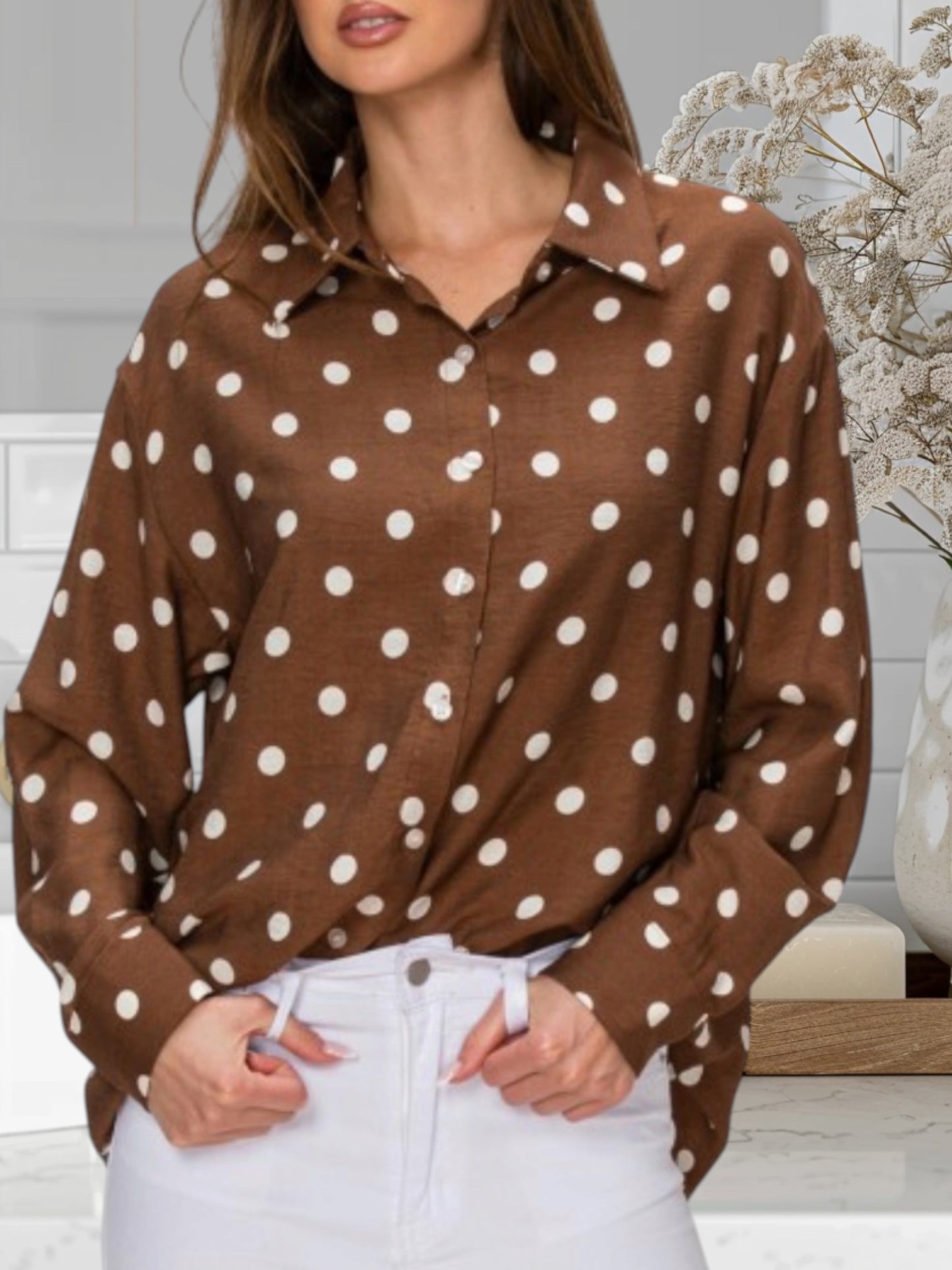 Polka Dots Blouse