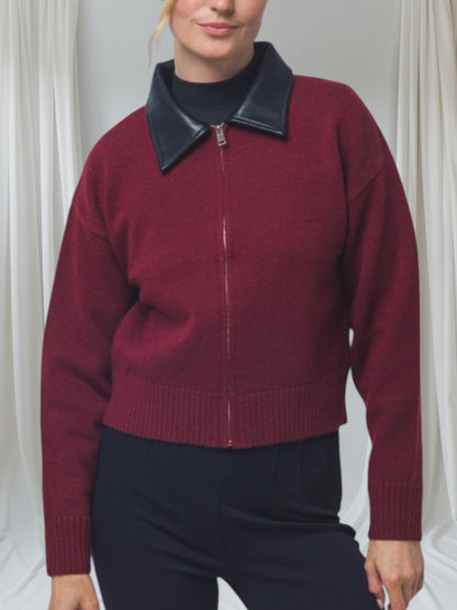 Zip Up Cardigan