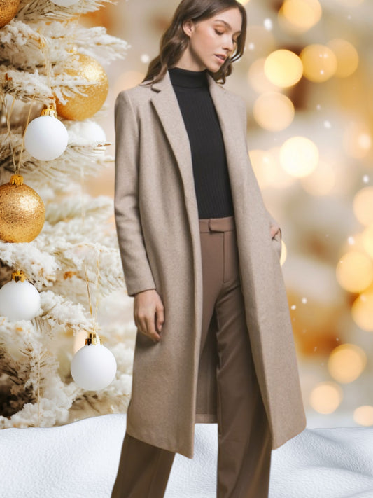 Oatmeal Long Coat