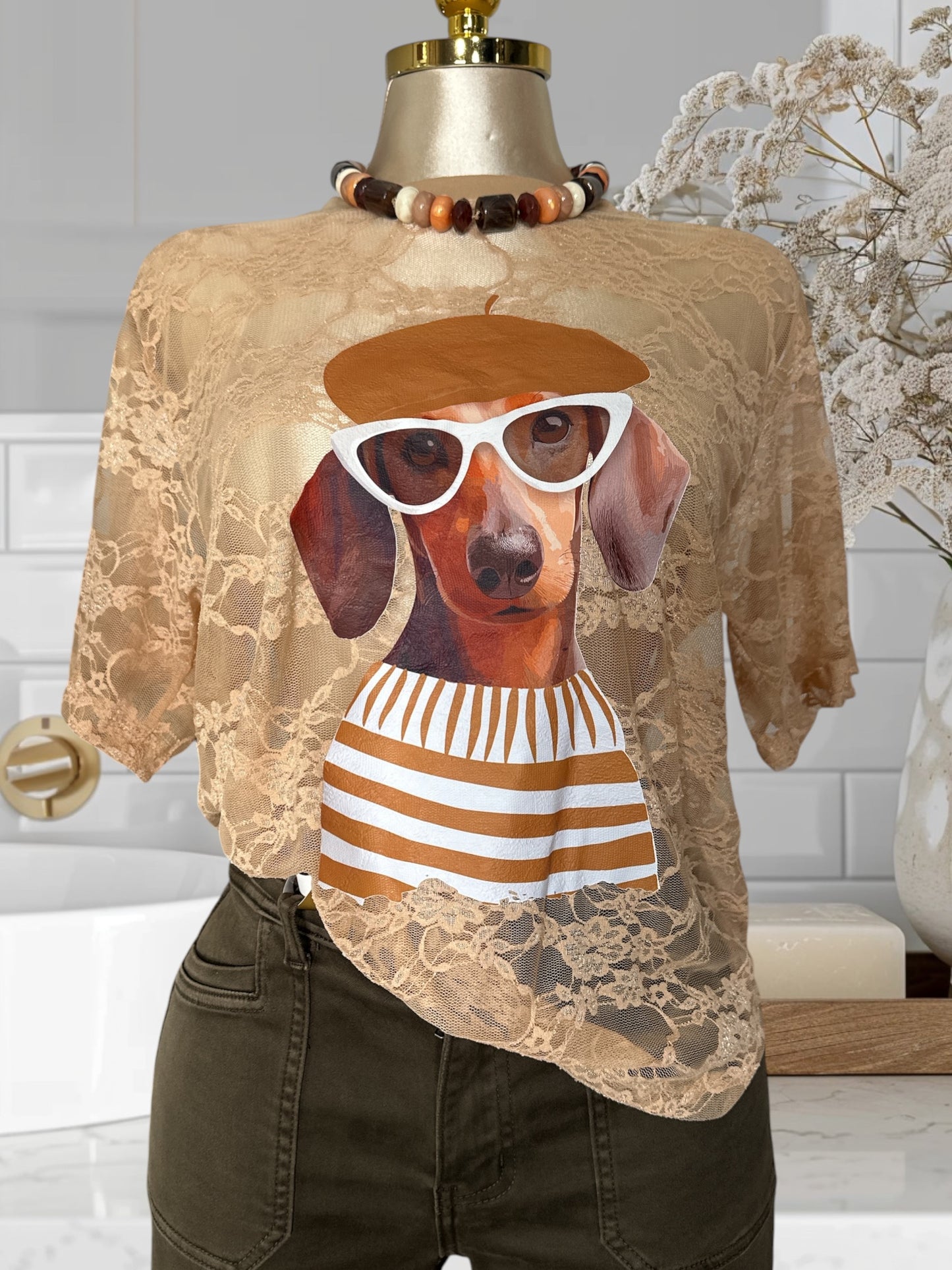 Mesh Dog Shirt