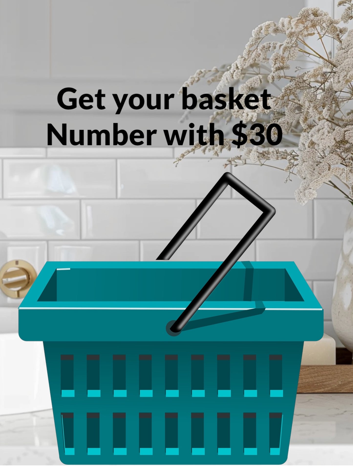 GET YOUR BASKET # with $30 ‼️instrucciones‼️⬇️⬇️