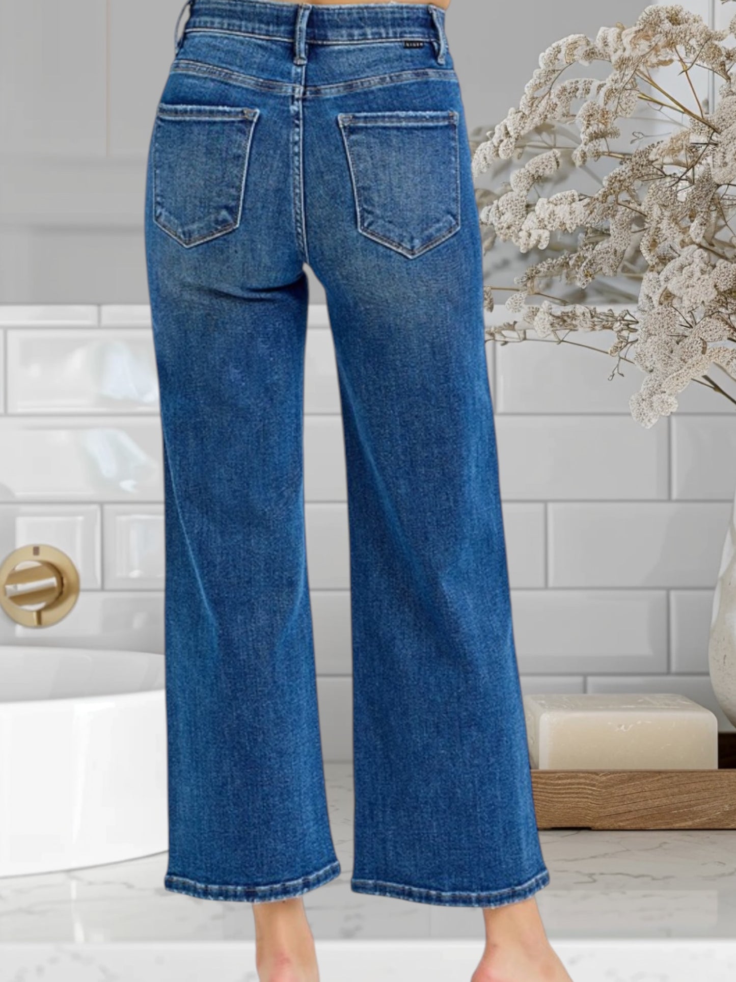 High Rise Crop Jen 5909