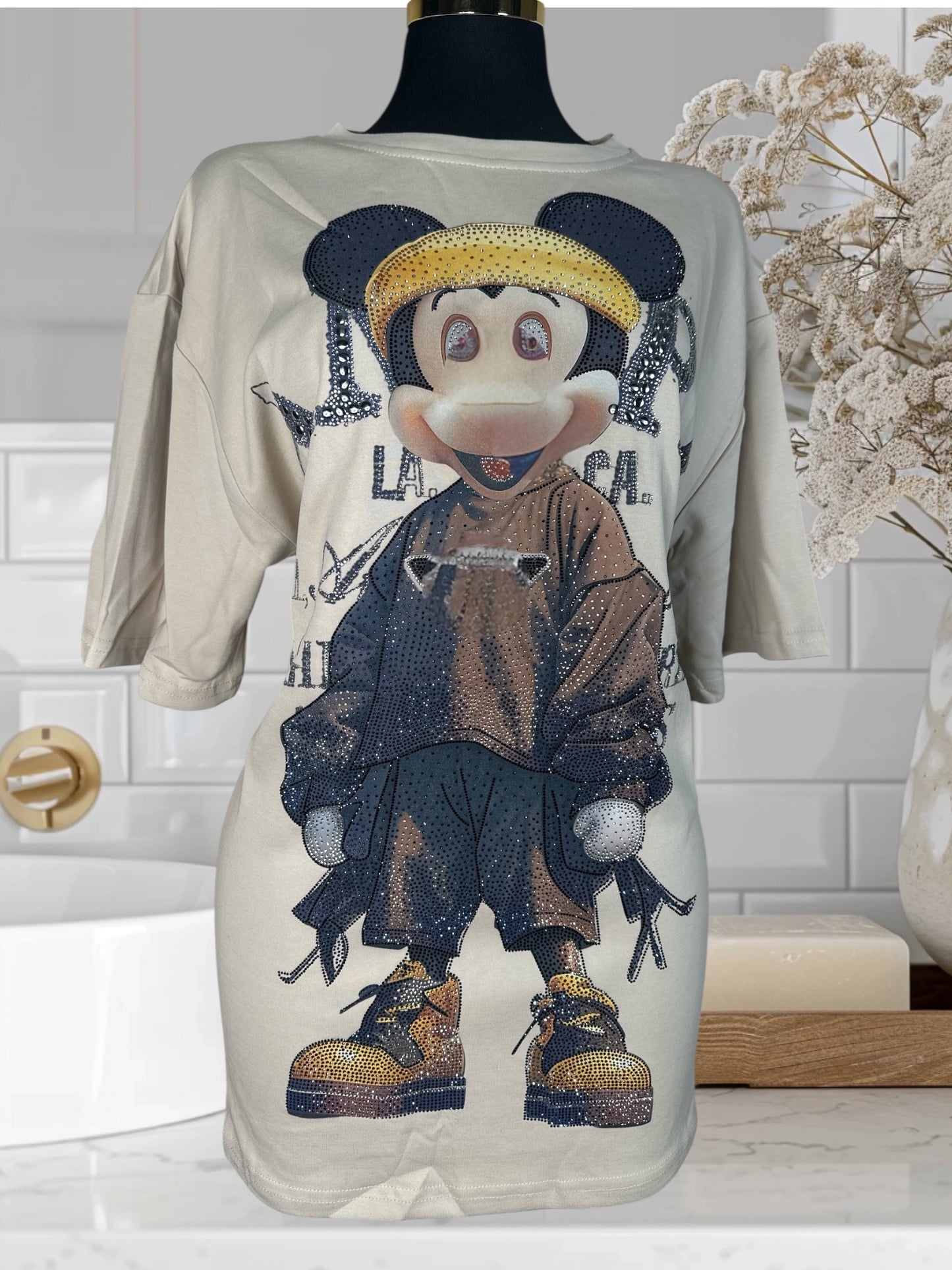 Mouse oversized one size t-shirt