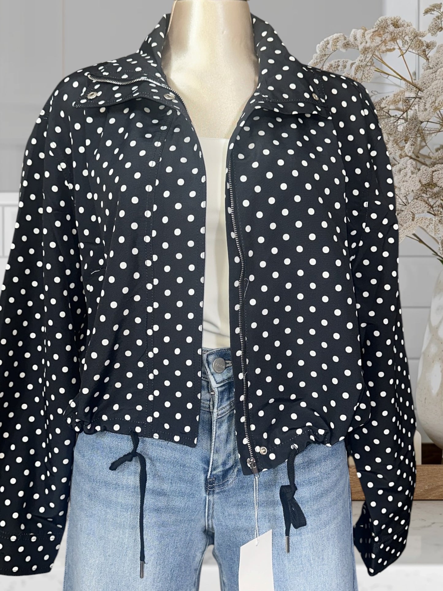 Polka Dots Outerwear Jacket