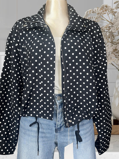 Polka Dots Outerwear Jacket