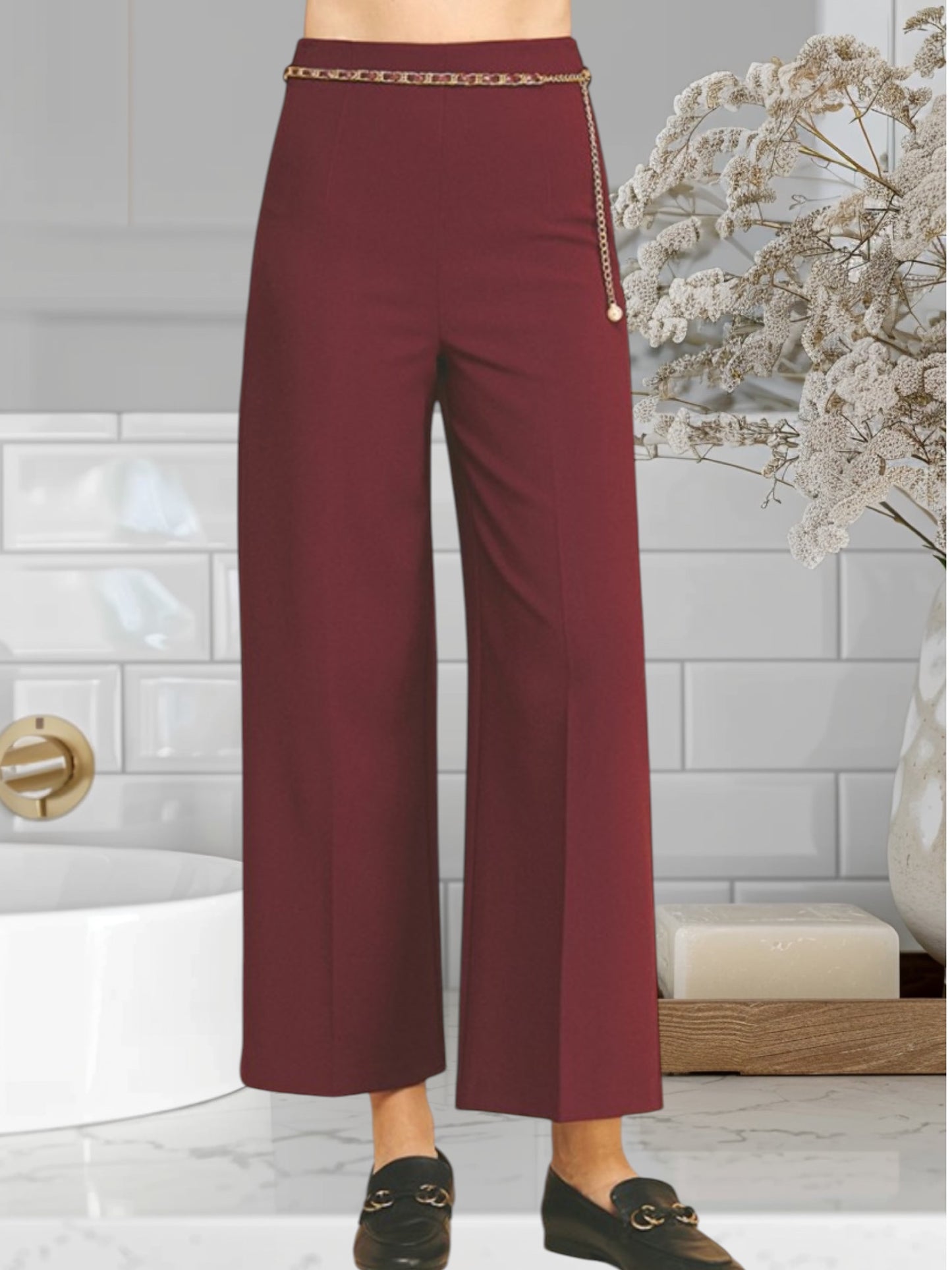 W214 Pants W/Belt