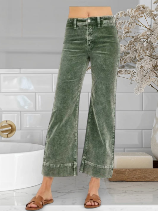 Corduroy Pants Crop