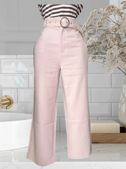 Capri  Pants with Belt