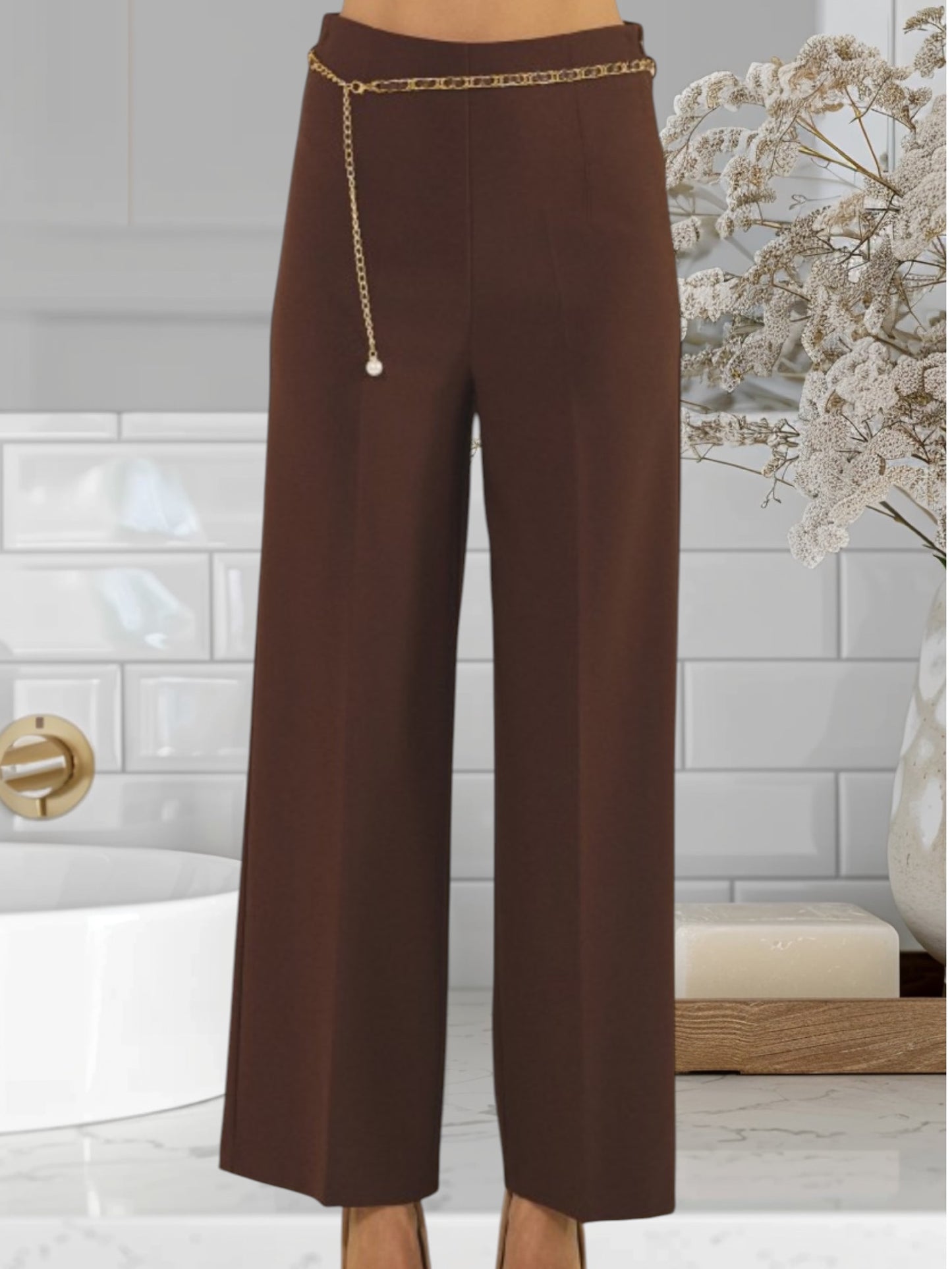 W214 Pants W/Belt