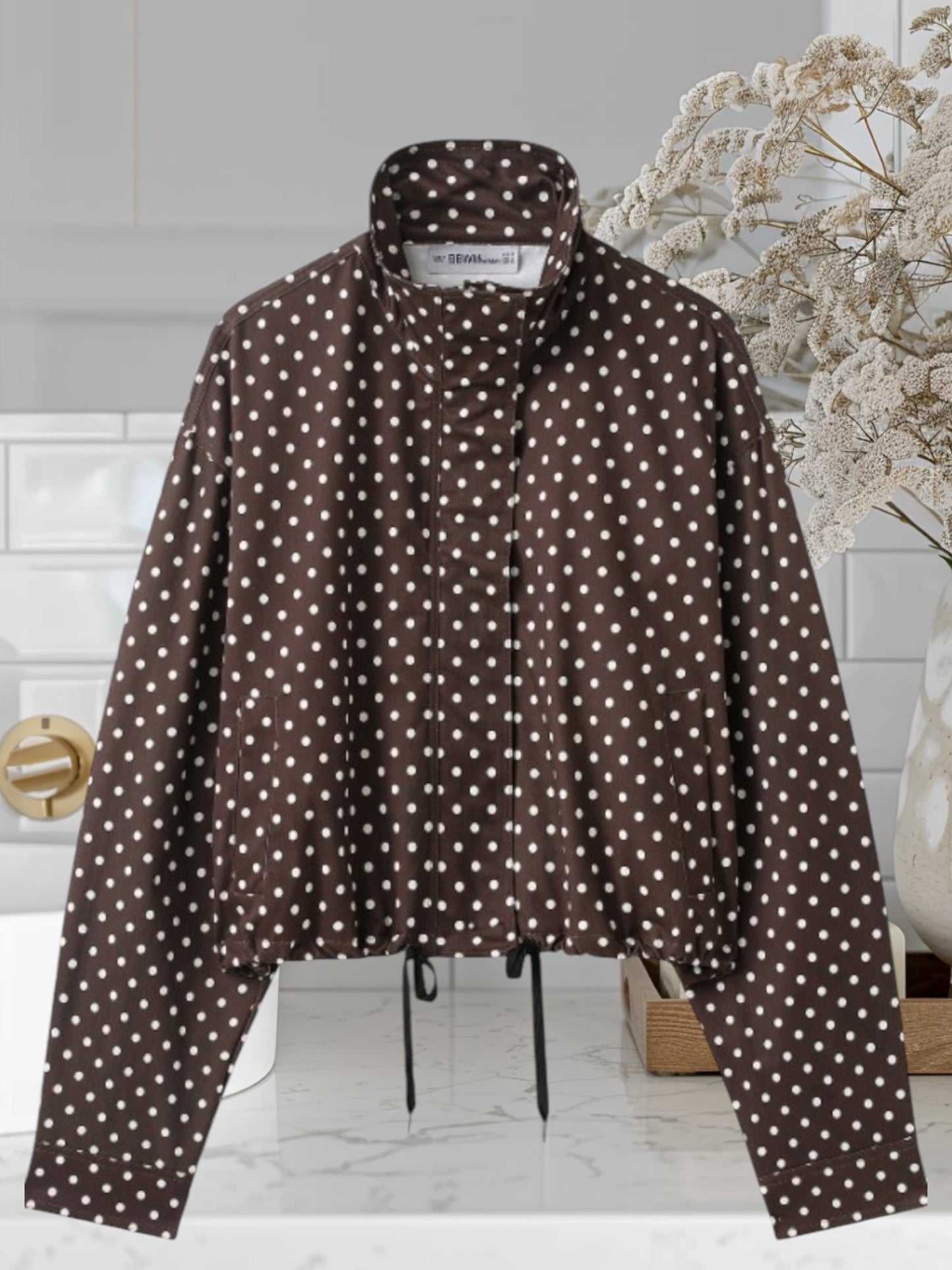 Polka Dots Outerwear Jacket
