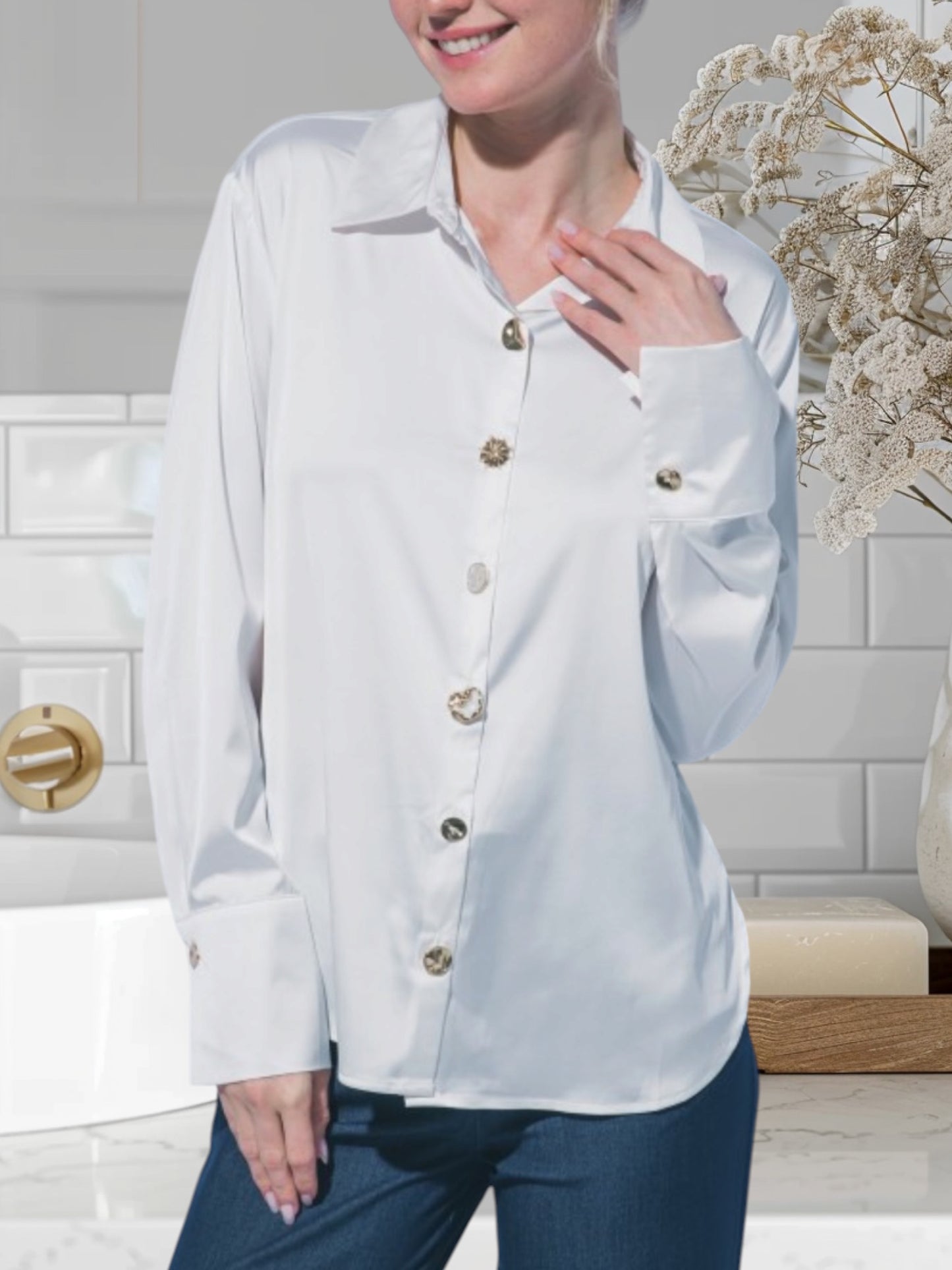 Satin Blouse
