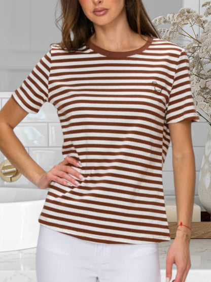 Stripe Basic Tops