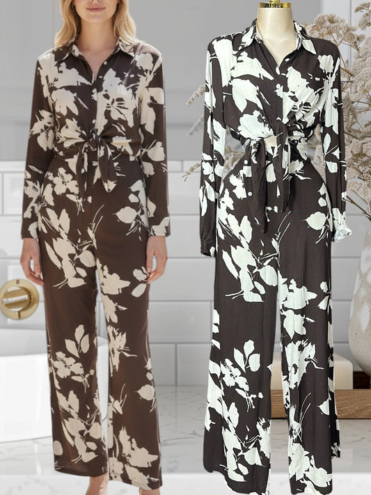 2 Pcs Floral Set