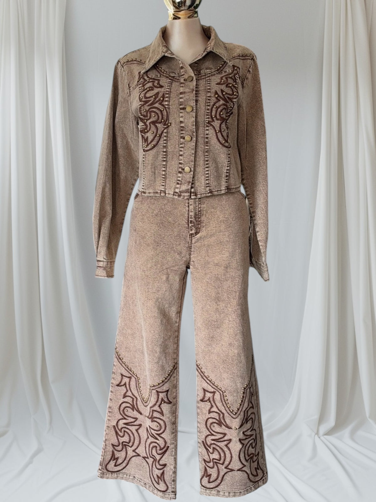 Embroidery Vaquero Set