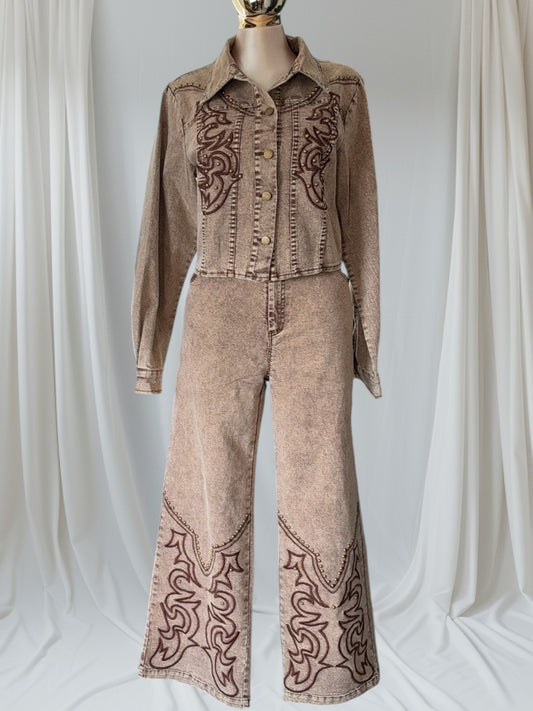 Embroidery Vaquero Set