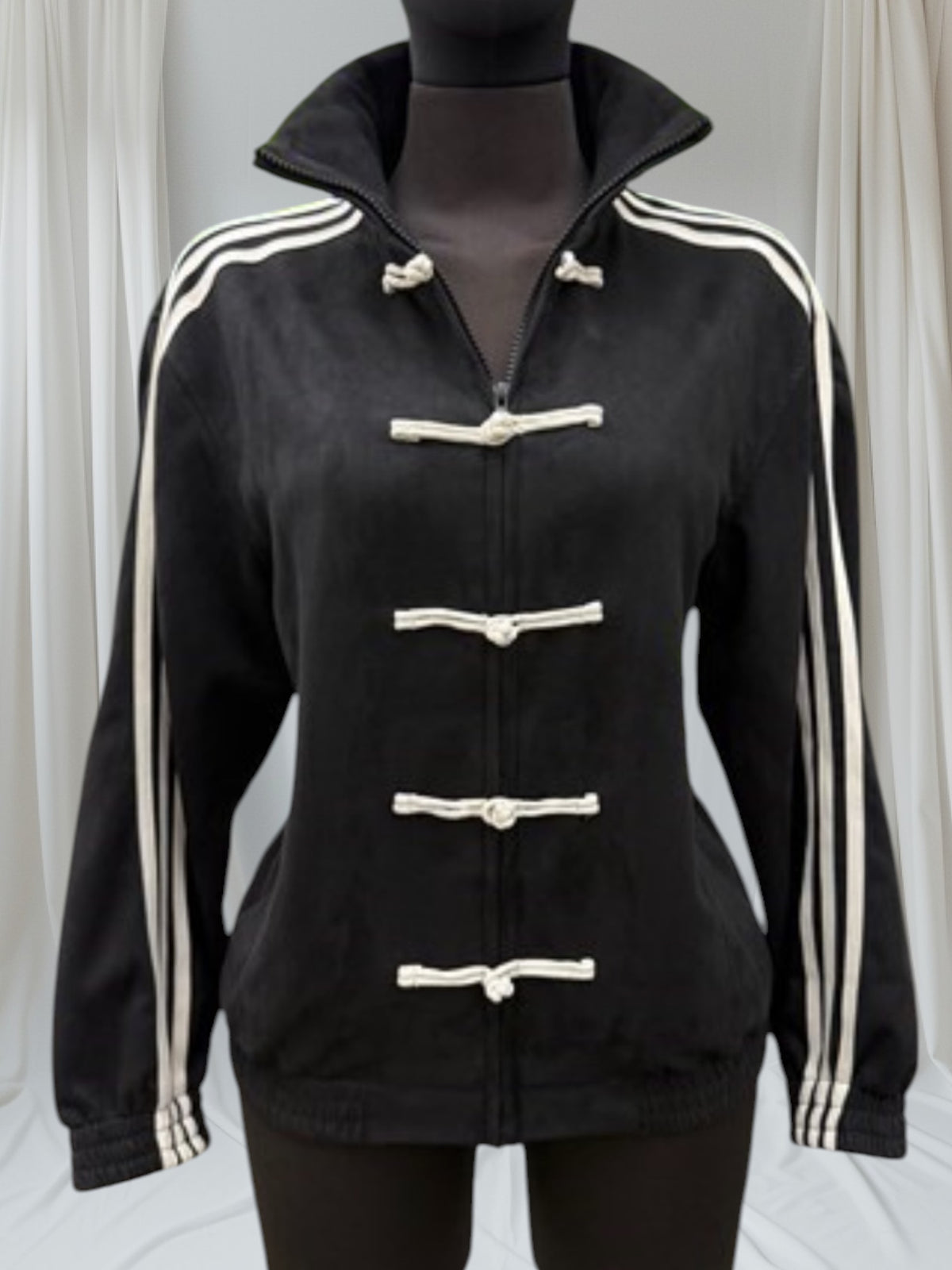 Suede Military Jacket