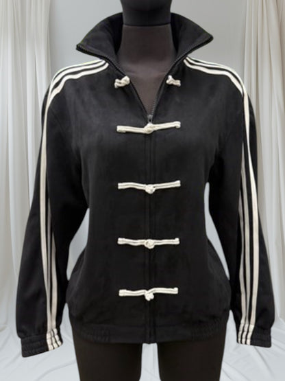 Suede Military Jacket