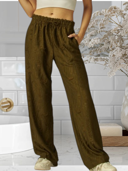 Rhinestones Pants