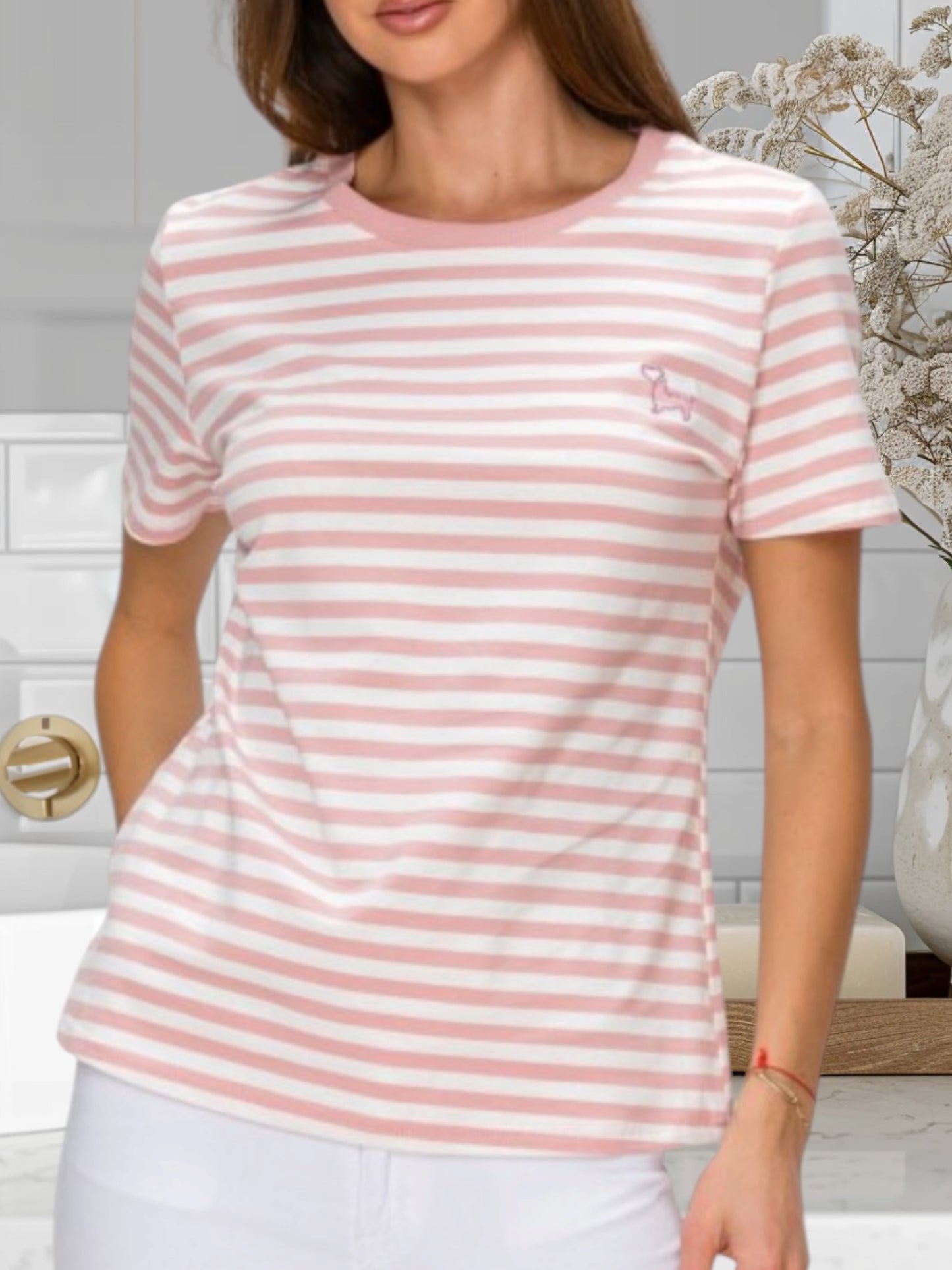 Stripe Basic Tops
