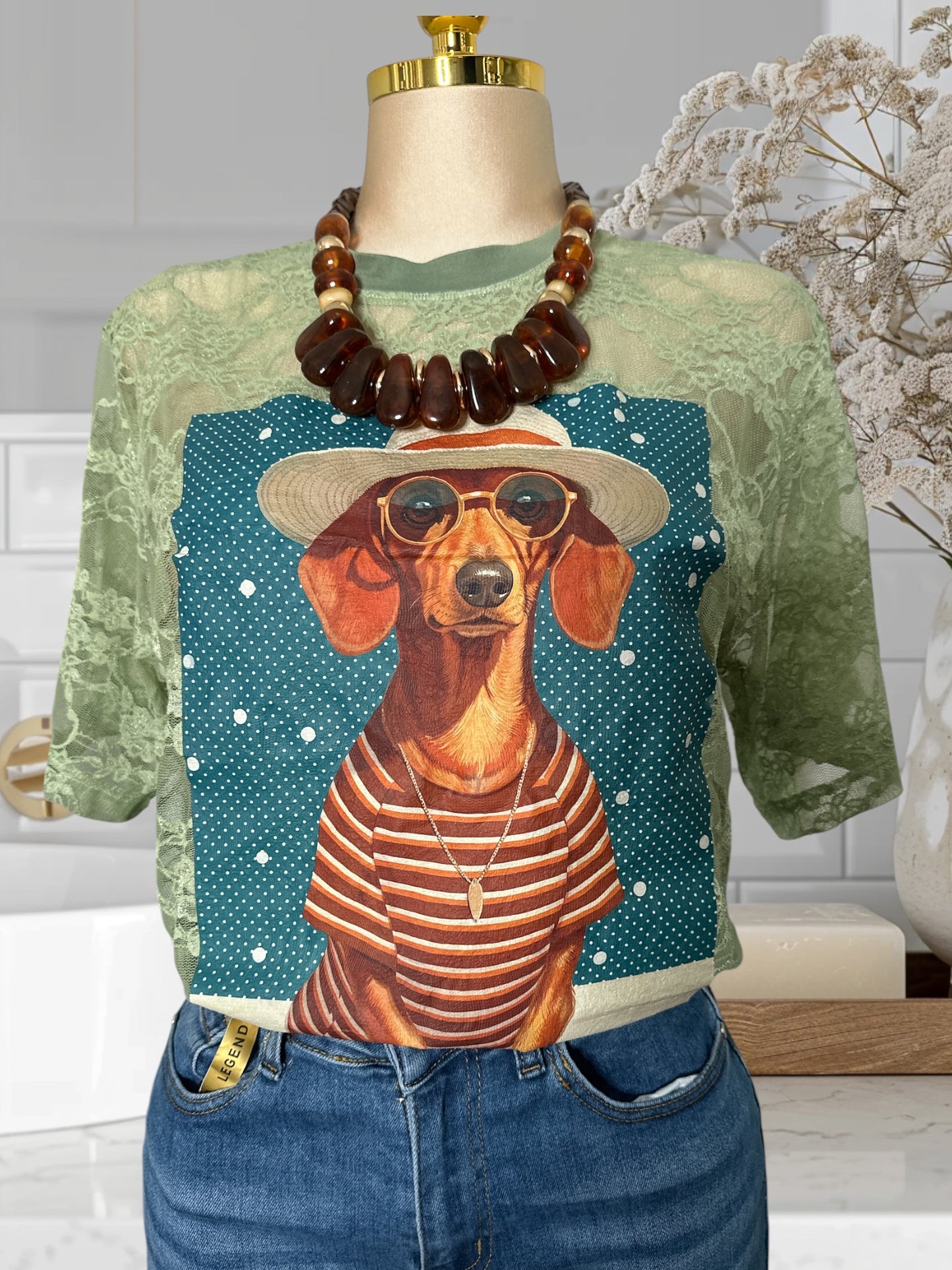 Mesh Dog Top