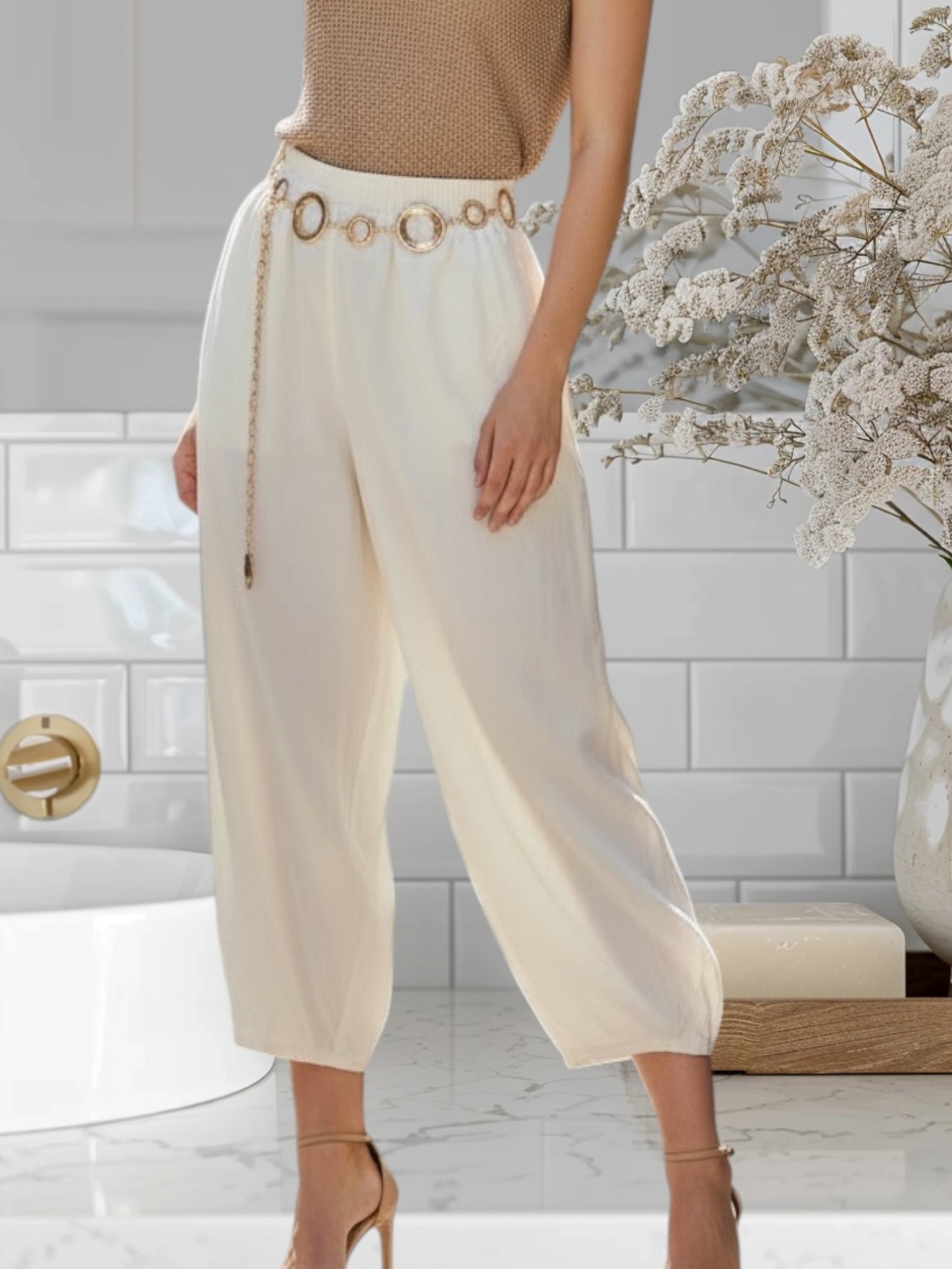 Balloon Pants W/Belt