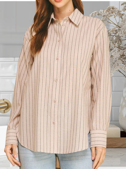Striped Oversized Shirt