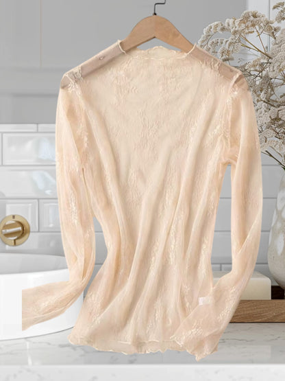 Lace Mesh Tops