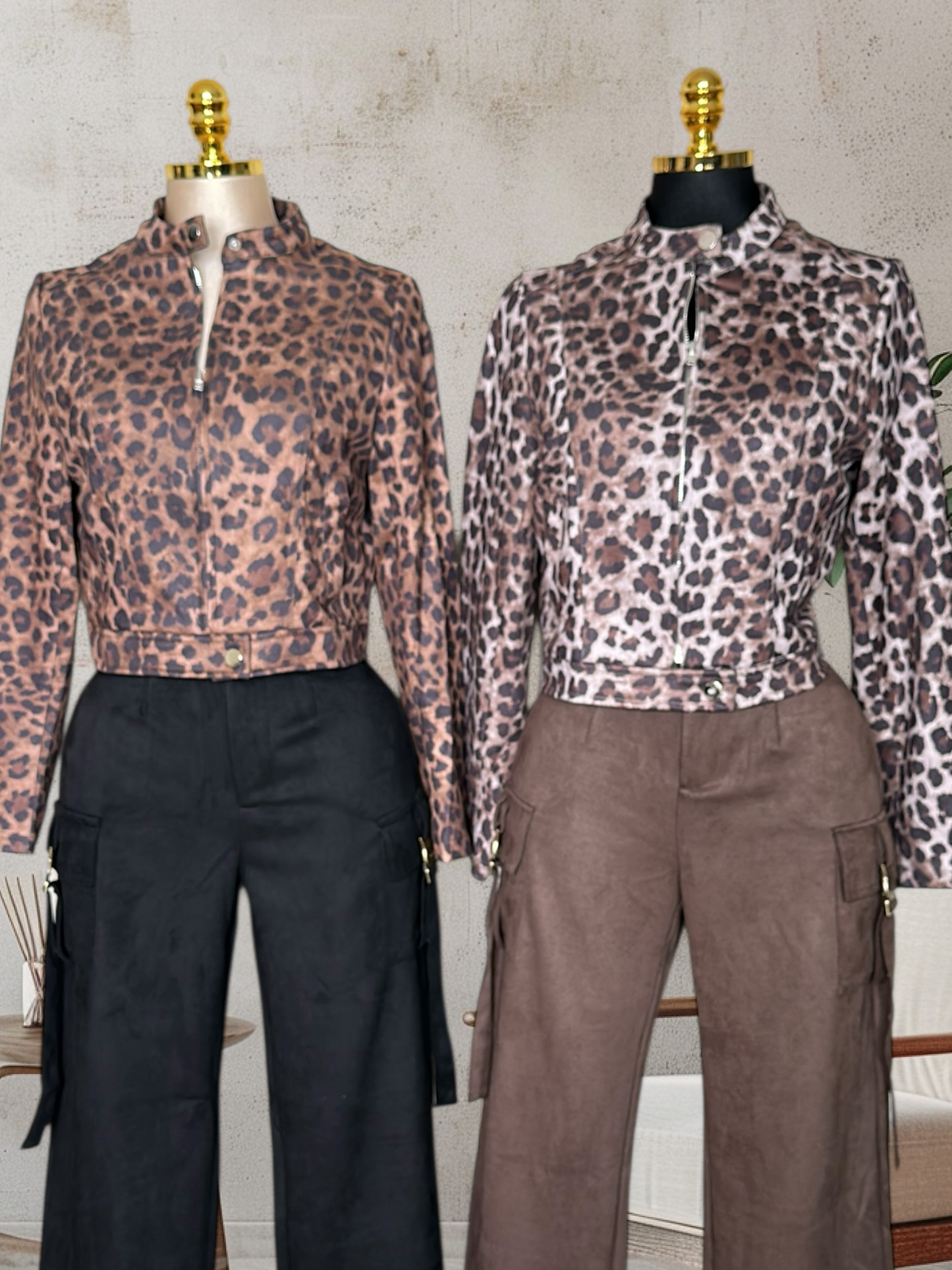 Animal Print Jacket