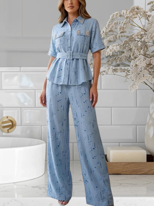 Embellished 2Pcs Set