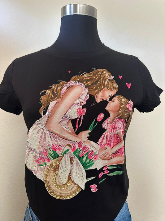 Mother and daughter T -Shirt
