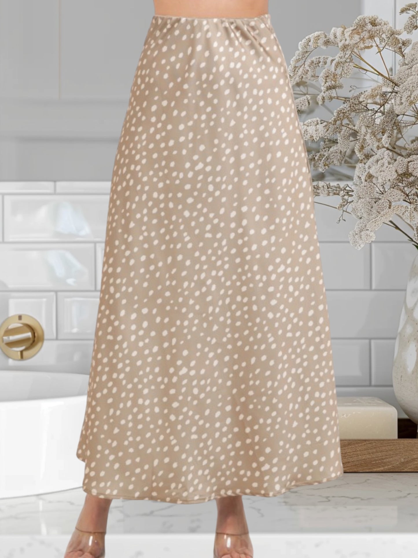 Satin Bambie Maxi Skirt