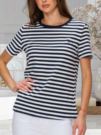 Stripe Basic Tops