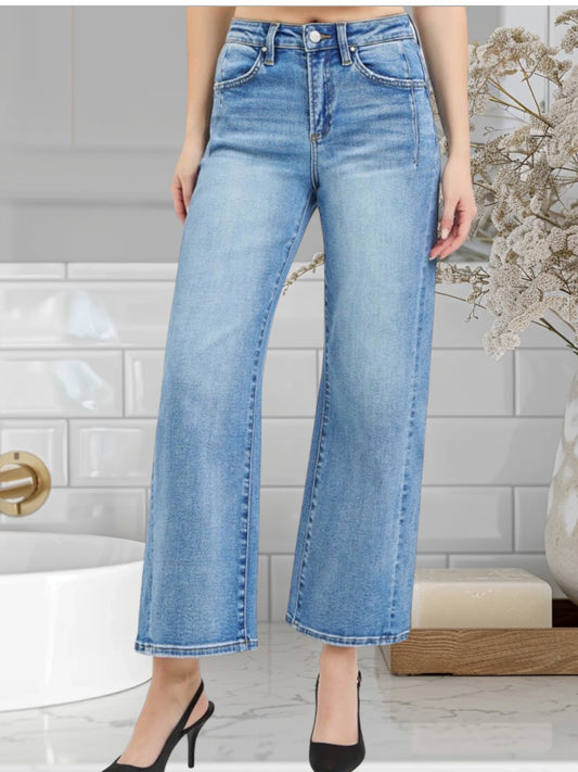 Wide Leg Crop Jean 1787