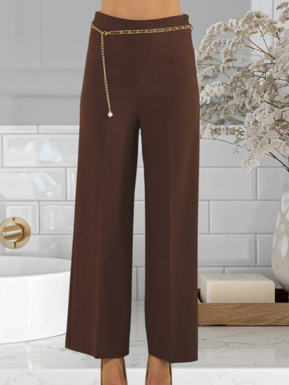 Stretchy Pants W/Belt